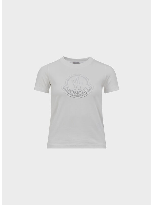 T-SHIRT A MANICHE CORTE CON STAMPA, 033, large