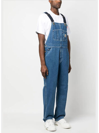 SALOPETTE BIG OVERALL, 0106 BLUE STONE WASHED, small