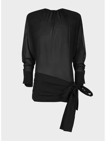 ABITO MINI TIE, 0015 BLACK, small