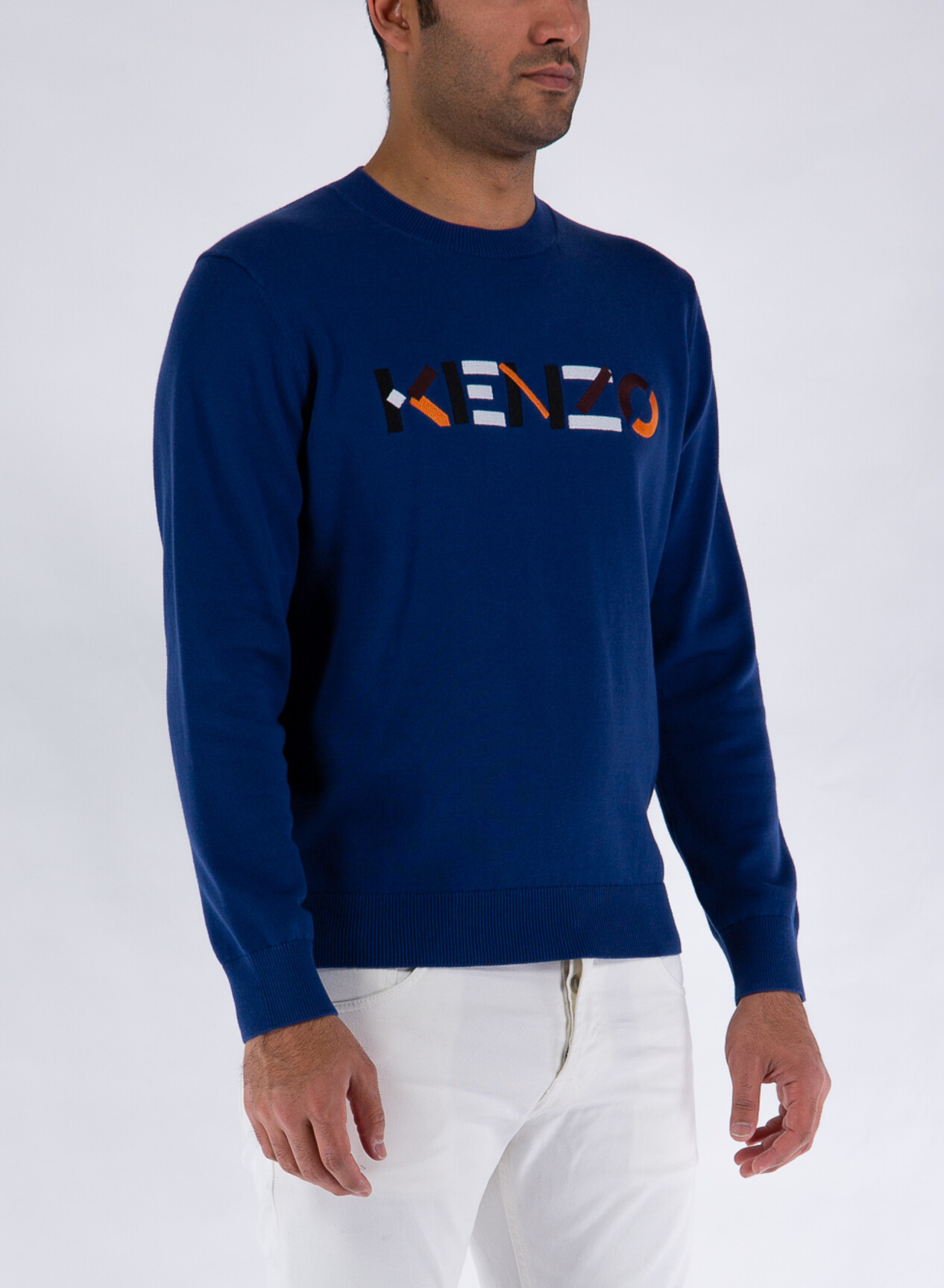 KENZO FELPA LOGO CLASSIC JUMPER Navy Susi
