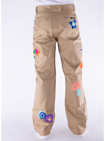 PANTALONE WORKER PATCHWORK, SAND, small