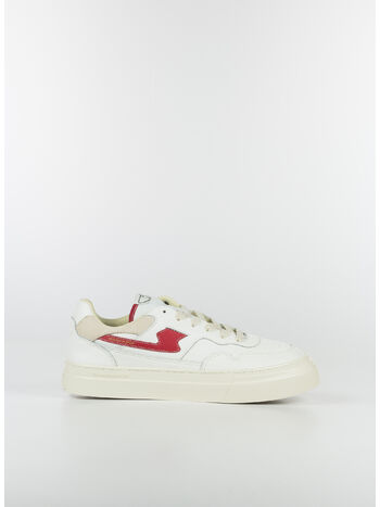 SCARPA PEARL S-STRIKE LEATHER, WHT-RED, small