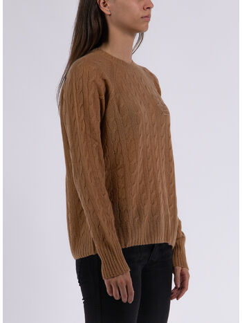 CARDIGAN IN MAGLIA TRECCIATA, 800, small