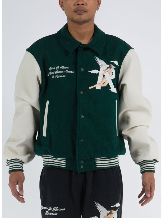GIUBBOTTO STORMS IS HEAVEN VARSITY, , large
