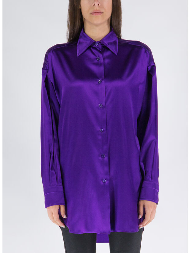 CAMICIA SATIN, GV542 AMETHYST, large