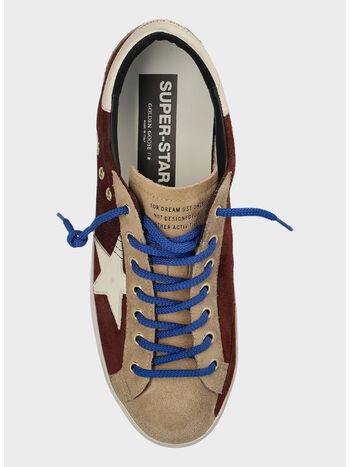 SCARPA SUPER STAR SUEDE, 83407 DARK RED/WARM GREY/BUTTERCREAM/WHITE, small