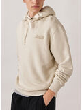 FELPA HOODIE E LOGO RICAMATO, M1HP HEAVY JERS FIBER, thumb
