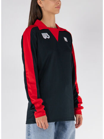 CAMICIA HOME JERSEY, BLACK AND RED, small