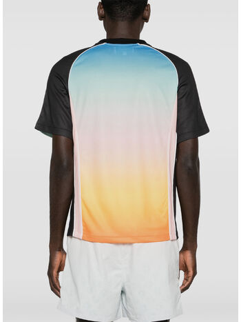 T-SHIRT MENS FOOTBALL, GRADIENT, small