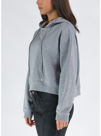 FELPA STELLA 2001 PRINT CON CAPPUCCIO, , small