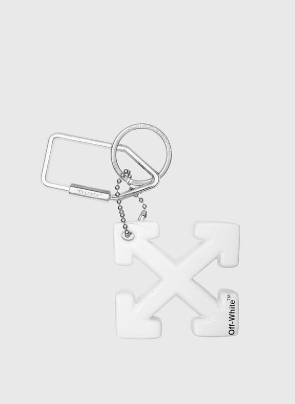 PORTACHIAVE ARROWS, WHITE, large