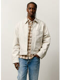 WORK JACKET COLLARED, 1015 STONE, thumb