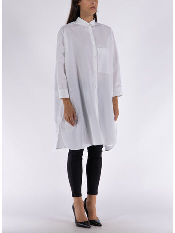 CAMICIA OVERSIZED BOXY, 100 OPTIC WHITE, small