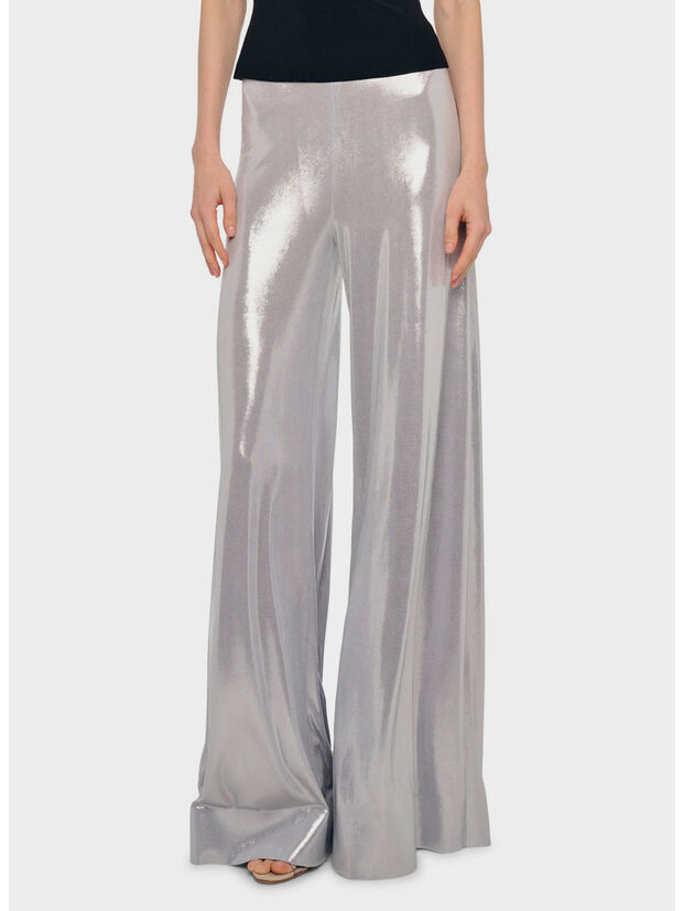 PANTALONE BIAS, SILVER SILVER, large