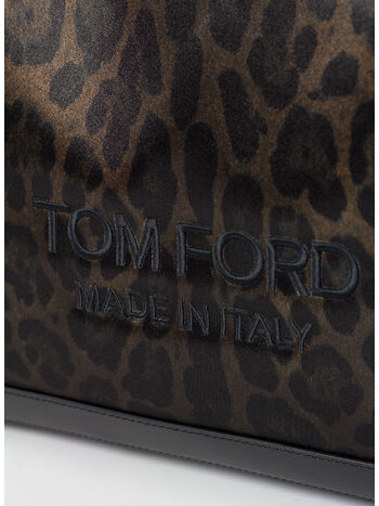 BORSA SHOPPING ANIMALIER SMALL, C7929 BROWN/BLACK/BLA, small