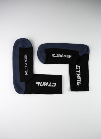 CALZINI NASA, BLACK/WHITE, small