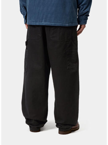 PANTALONE OG SINGLE KNEE PANT, 8906 Black, stone washed, small