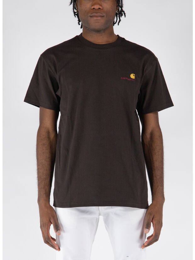T-SHIRT S/S AMERICAN SCRIPT, 47XX, large