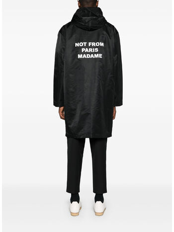 GIACCA PARKA SLOGAN, BL, small