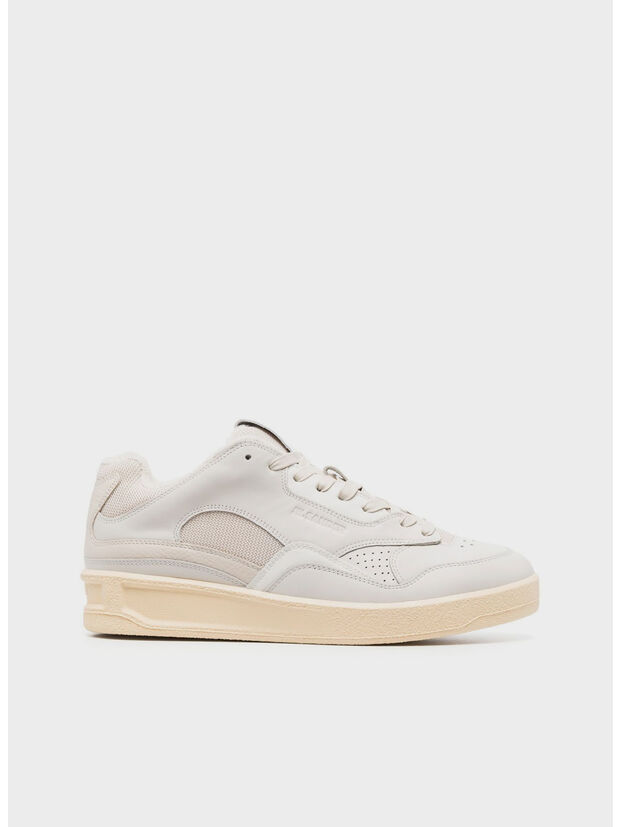 SCARPA COW LEATHER AND FABRIC MESH LOW CUT, 262 BONE, large