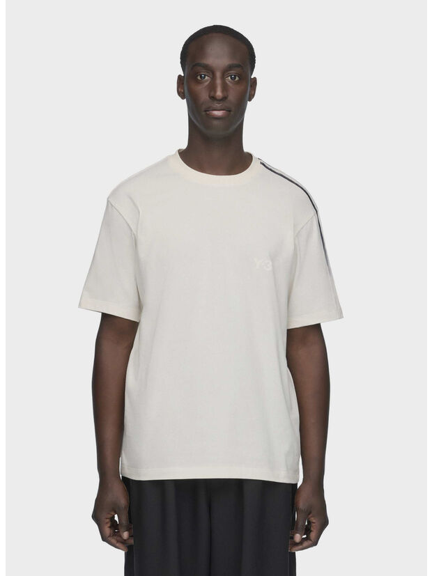 T-SHIRT GRADIENT 3STRIPES, CWHITE, large