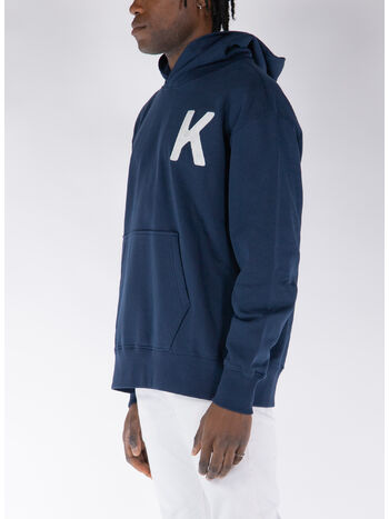 FELPA HOODIE LUCKY TIGER OVERSIZE, 77 MIDNIGHT BLUE, small