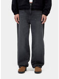 PANTALONE ARIN, 89EJ Black, destroy wash, splatter, thumb