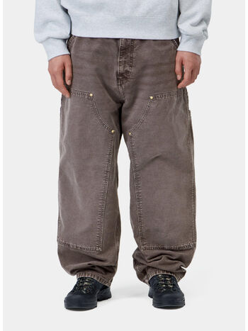 PANTALONE DOUBLE KNEE, 4717 Tobacco, destroy wash, small