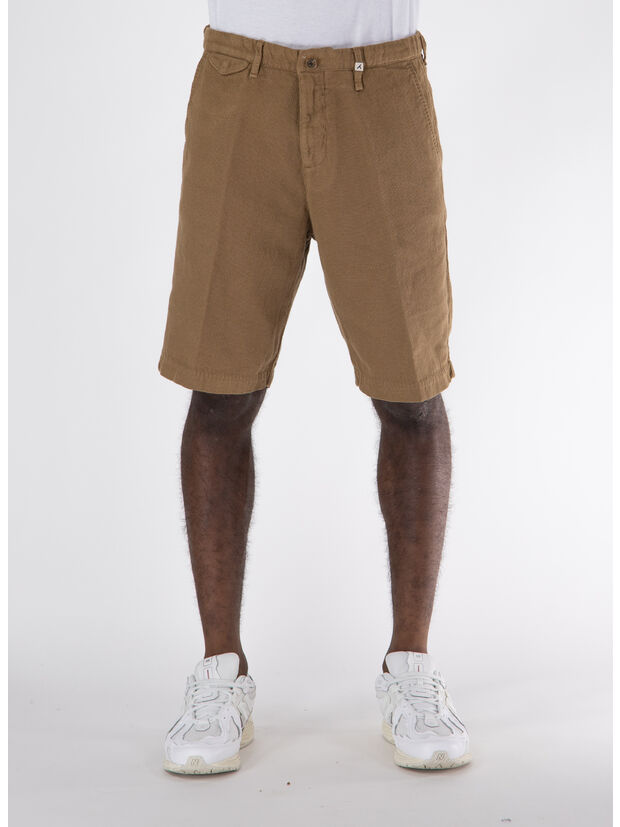 SHORTS CHINO, 48 MARRONE, large
