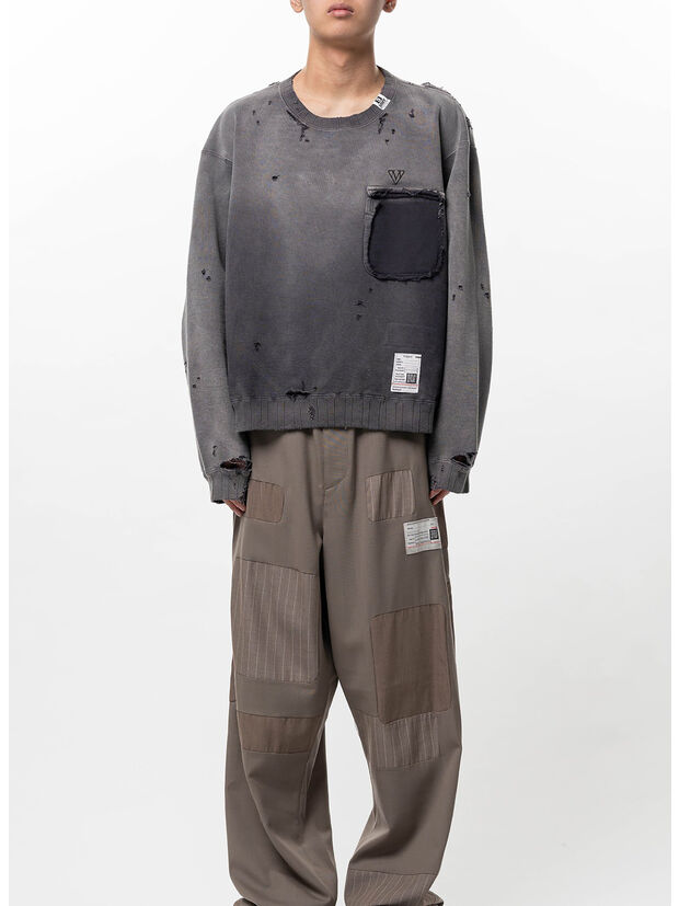 FELPA SUN FADED LIKE, BLACK, large