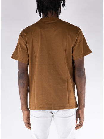 T-SHIRT FIELD POCKET, HZXX HAMILTON BROWN, small