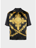 CAMICIA INFORMAL SHIRT STAMPA HERITAGE, 5B000, thumb