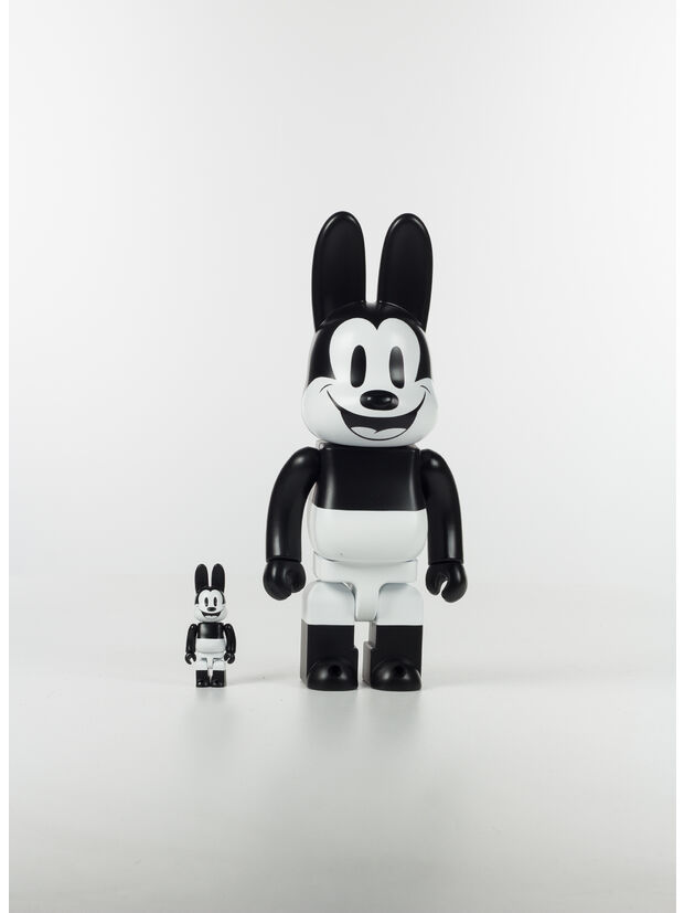 MEDICOM 100%+400% OSWALD THE LUCKY RUBBIT, OSWALD, large