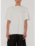 T-SHIRT BOXY LOGO, 11-0601 BRIGHT WHITE, thumb