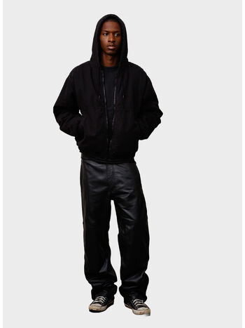 WORK JACKET RIPSTOP UNISEX, 0001 BLACK, small