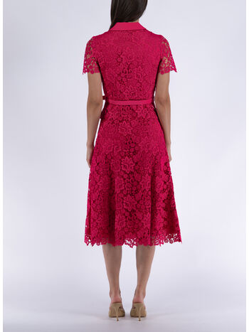 ABITO MIDI LACE, PINK, small