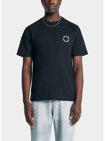 T-SHIRT ORBIT, BLACK, small