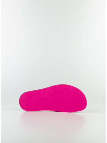 CIABATTA GOMMA CON MEDUSA, 1P86V FUXIA/ORO VERSACE, small