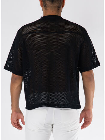 T-SHIRT TEAM COTTON, BLACK, small