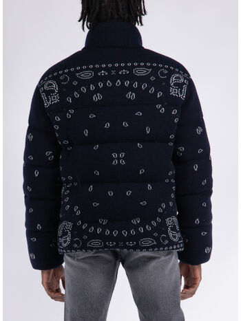 GIUBBOTTO BANDANA PUFFER, 4684 MIDNIGHT BLUE, small