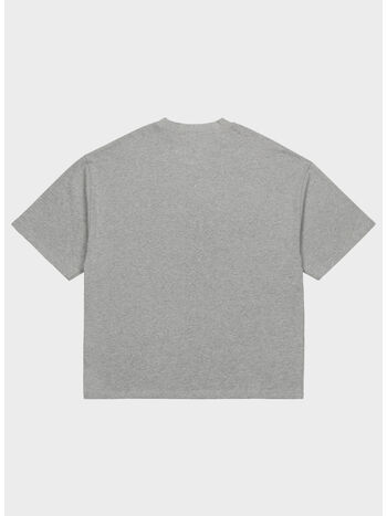 T-SHIRT HEAVY BOXY UNISEX, 6236 GREY MARLE, small