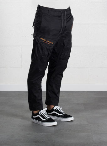 PANTALONE FIRE CROSS CARGO, BLACK/MULTI, small