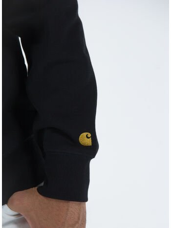 FELPA CHASE, 00FXX BLACK/GOLD, small