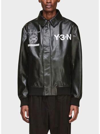 GIACCA NBHD IN PELLE, BLACK, small