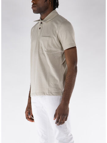 POLO S/S NEWLYN, DRIFTWOOD, small