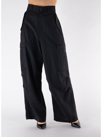 PANTALONE LADIES, BLACK, small
