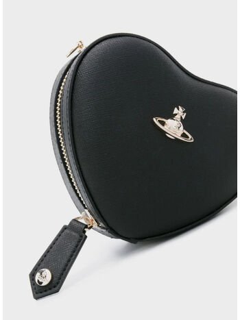 BORSA MINI SAFFIANO HEART, N401 BLACK, small