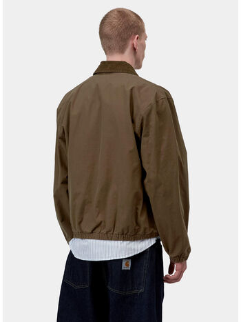 GIUBBOTTO MADISON, 3TUGD Dark Beech / Black, garment dyed, small