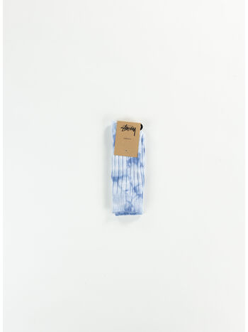CALZINI DYED RIBBED, BLUE, small