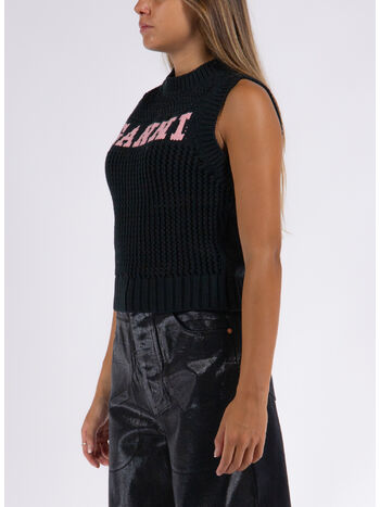 GILET COTTON ROPE VEST, , small